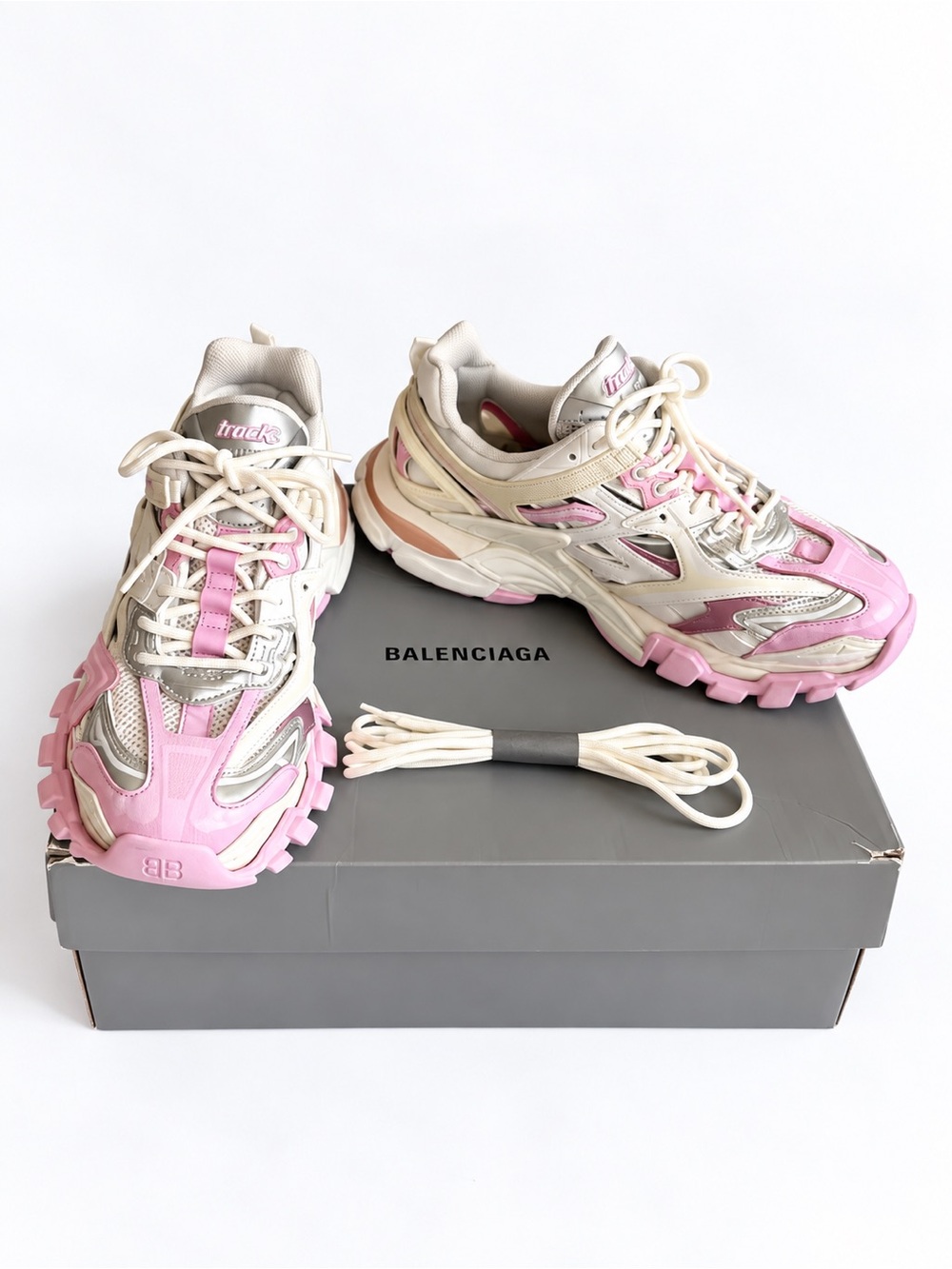 Balenciaga Track.2 Open Sneakers EU 41 w/ Box + Extra Laces
